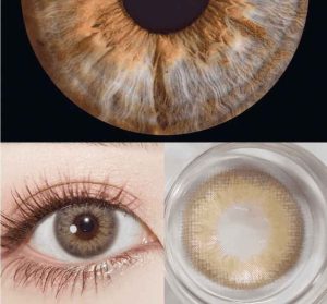 Coloredeye DNA II Brown Prescription Colored Contact Lenses