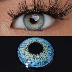 Coloredeye Russian Girl Blue Prescription Colored Contact Lenses