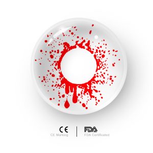 Coloredeye Trauma White Prescription Cosplay Colored Contact Lenses