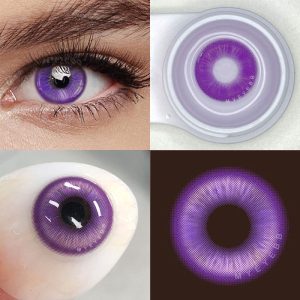 Coloredeye Magic Coral Violet Prescription Colored Contact Lenses