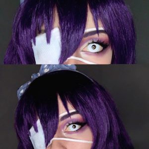 Coloredeye Circle Block & Mini Sclera Prescription Cosplay Colored Contact Lenses