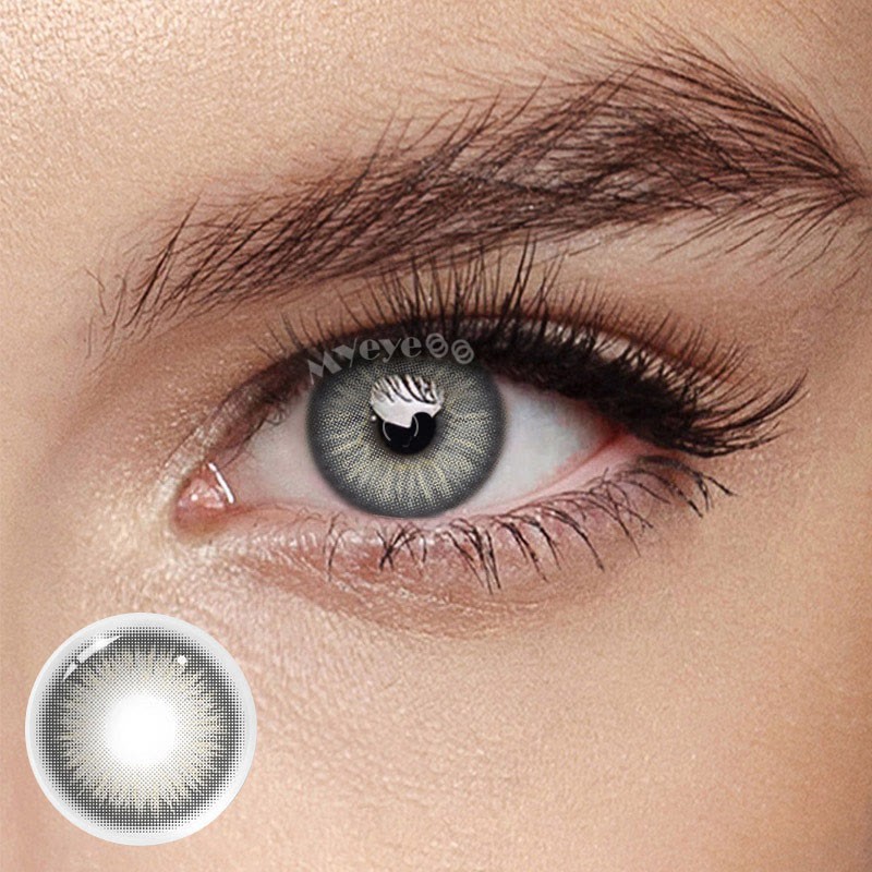 Coloredeye Y2K Boho Grey Prescription Colored Contact Lenses