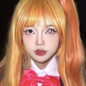 Coloredeye Blind Ai Hoshino Red Cosplay Colored Contact Lenses