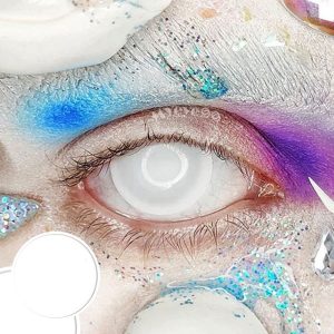 Coloredeye Blind Mini Sclera White Out Cosplay Colored Contact Lenses