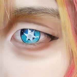 Coloredeye Blind Aqua Hoshino Blue Cosplay Colored Contact Lenses