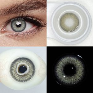 Coloredeye Y2K Boho Grey Prescription Men Colored Contact Lenses