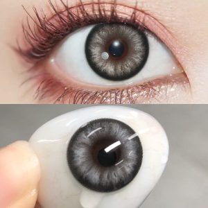 Coloredeye Pearlescent Grey Prescription Colored Contact Lenses