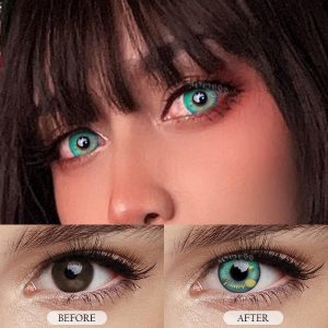 Coloredeye Makomo Prescription Cosplay Colored Contact Lenses