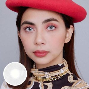 Coloredeye Aurora Grey Natural Prescription Colored Contact Lenses