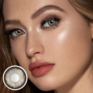 Coloredeye Pearlescent Brown Prescription Colored Contact Lenses