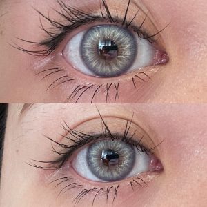 Coloredeye Icy Cosmos Violet Grey Colored Contact Lenses | 1 Month