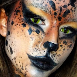 Coloredeye Yellow Cat Eyes Prescription Cosplay Colored Contact Lenses