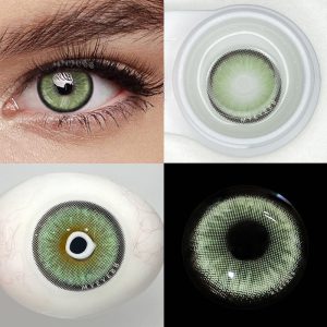 Coloredeye Norko Green Prescription Colored Contact Lenses