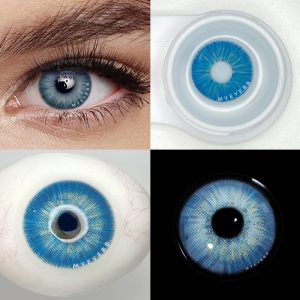 Coloredeye New York III Blue Prescription Colored Contact Lenses