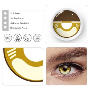 Coloredeye Blind Agatsuma Zenitsu Prescription Cosplay Colored Contact Lenses