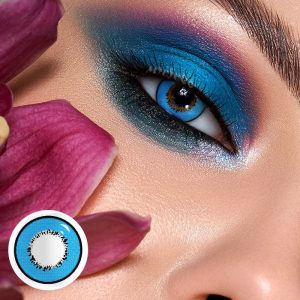 Coloredeye Elements Blue Prescription Cosplay Colored Contact Lenses