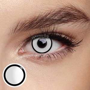 Coloredeye White Manson Prescription Cosplay Colored Contact Lenses