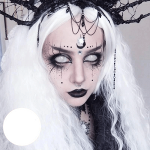 Coloredeye Blind Mini Sclera White Out Cosplay Colored Contact Lenses