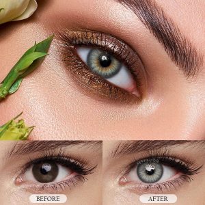 Coloredeye Y2K Boho Grey Prescription Colored Contact Lenses