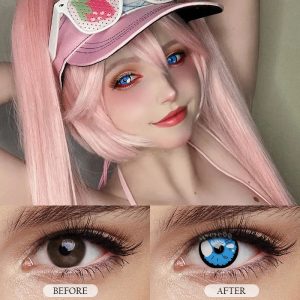 Coloredeye Black Lobelia Blue Cosplay Colored Contact Lenses