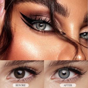 Coloredeye Deepwater Zone Grey Prescription Colored Contact Lenses