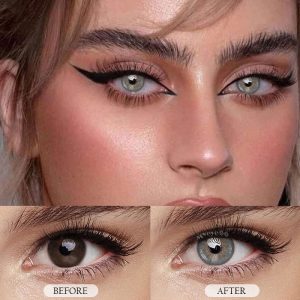 Coloredeye Crush Grey Prescription Colored Contact Lenses