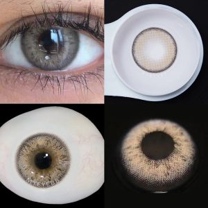 Coloredeye Moonbeam II Cow Boy Brown Prescription Colored Contact Lenses