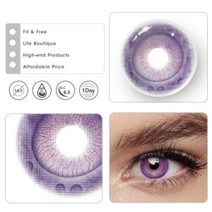 Coloredeye Mythic Eye Violet Cosplay Colored Contact Lenses丨1 Day