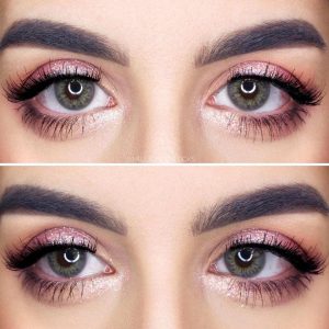 Coloredeye DNA Taylor II Green Prescription Colored Contact Lenses