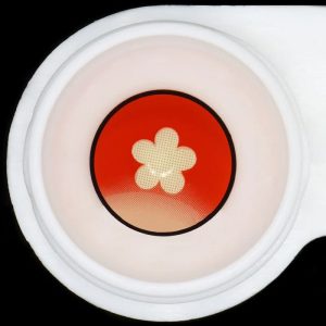 Coloredeye Blind Hutao Red Cosplay Colored Contact Lenses
