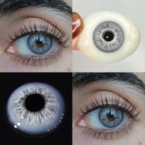 Coloredeye Unspoken Mirage Grey Prescription Men Colored Contact Lenses