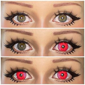 Coloredeye Red Violet Cosplay Colored Contact Lenses