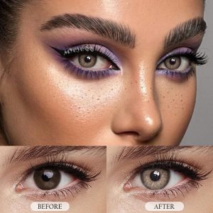 Coloredeye Nordic DNA Grey Prescription Colored Contact Lenses