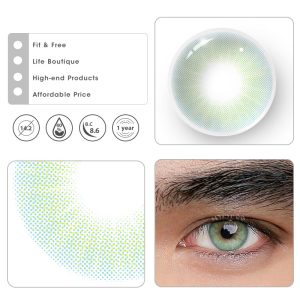 Coloredeye Hid II Topazio Prescription Men Colored Contact Lenses