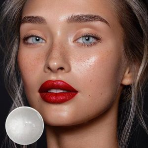 Coloredeye Aurora Grey Natural Prescription Colored Contact Lenses
