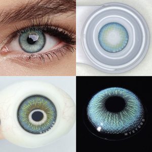 Coloredeye Nowhere S27 Blue Prescription Colored Contact Lenses
