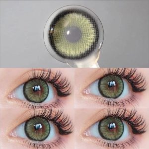 Coloredeye Norko Green Prescription Colored Contact Lenses