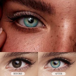 Coloredeye Russian Girl Blue Prescription Colored Contact Lenses