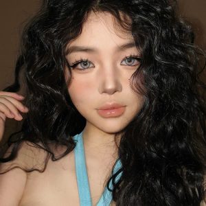 Coloredeye Icy Cosmos Violet Grey Colored Contact Lenses | 1 Month