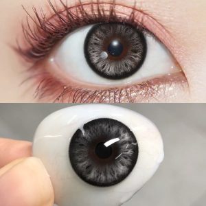 Coloredeye Cocoa Black Prescription Men Colored Contact Lenses