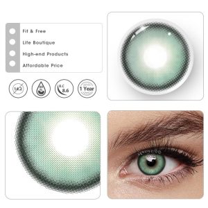 Coloredeye Breeze Green Prescription Colored Contact Lenses