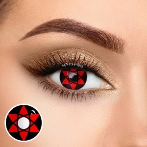Coloredeye Sasuke Mangekyou Sharingan Narut Cosplay Colored Contact Lenses