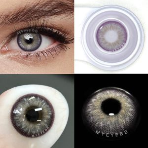 Coloredeye Sicilian Grey Prescription Colored Contact Lenses