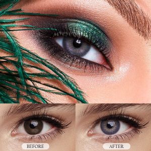 Coloredeye New York III Violet Prescription Colored Contact Lenses