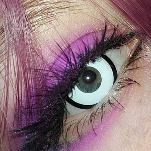 Coloredeye White Manson Prescription Cosplay Colored Contact Lenses