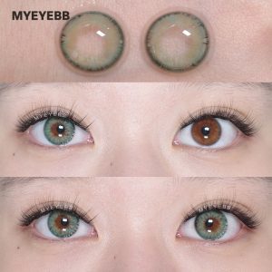 Coloredeye Aegean Sea II Green Prescription Colored Contact Lenses