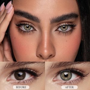 Coloredeye Tiny Iris Brown Large Pupil Prescription Colored Contact Lenses