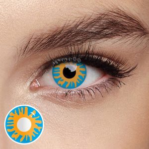 Coloredeye Van Gogh Bloom Prescription Cosplay Colored Contact Lenses