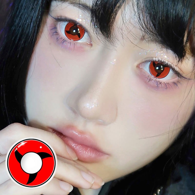 Coloredeye Sharingan Cosplay Colored Contact Lenses