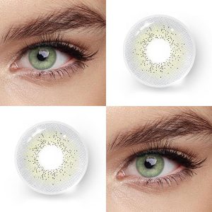 Coloredeye Ocean Cyan-Grey Prescription Colored Contact Lenses